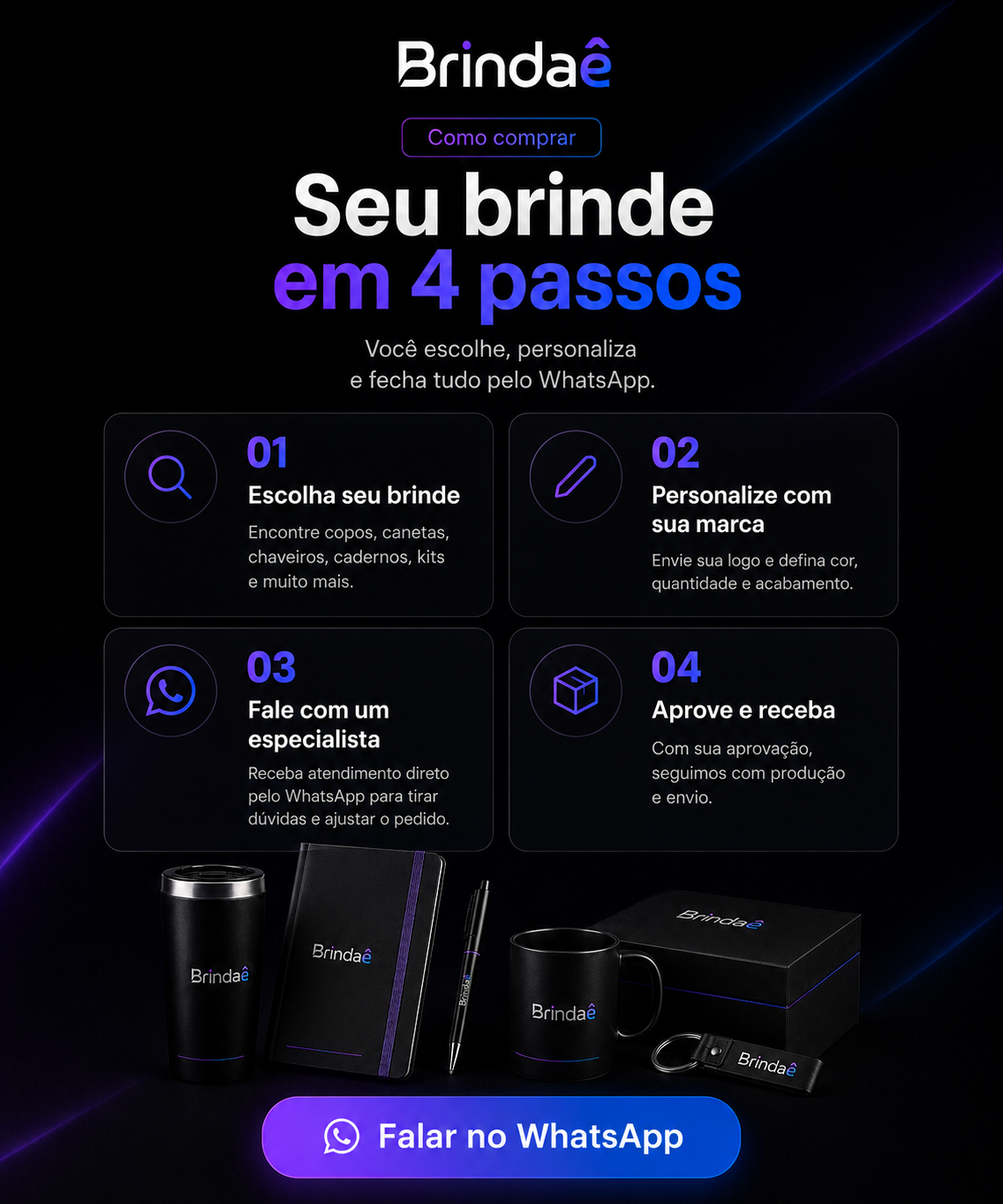 Brindaê — banner promocional